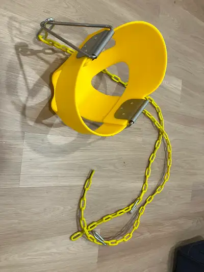 Yellow Bucket Toddler Swing Seat - Brand New, View more
