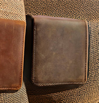 Crazy horse brown colour genuine leather man wallet/ bulk sale