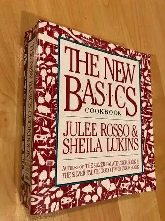 The New Basics Cookbook $35, 1989 vintage, paperback, View more