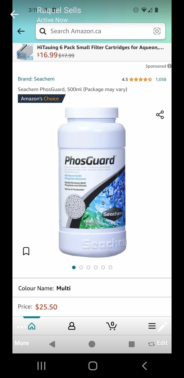 Phosguard aquarium product (FOR TRADE) in Fish for Rehoming in Belleville