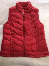 Women's Down Puffer Vest (size L)