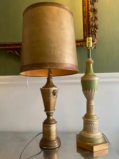 Pair of Vintage Table Lamps, View more