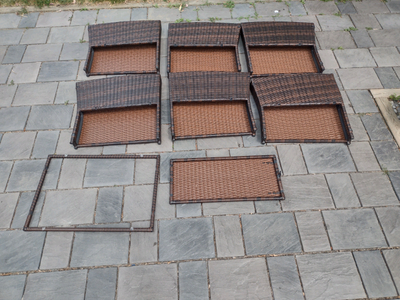 Wicker patio pieces, View more