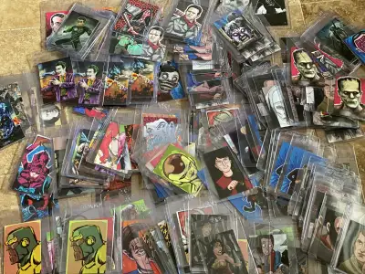 Long time Bam Box! mystery box subscriber. Have several artist sketch cards available. All are mint...