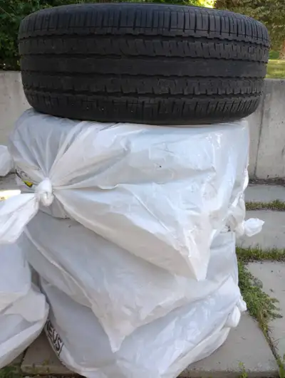 Hankook Four seasonsTires, Size P225 55 R17 still have some life. Asking $25 each.