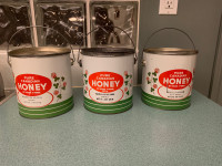 Vintage Honey Tins