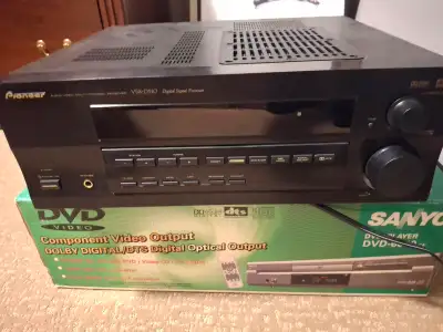 Pioneer VSX-510 Digital Audio/Video MultiChannel Receiver, View more