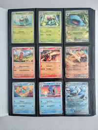 Pokemon 151 completed base set (165/165) + all reverse holos