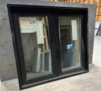 Black Exterior & Interior Window