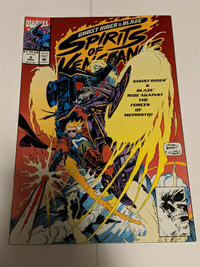 Ghost Rider & Blaze Spirits Of Vengeance #8 1993 Marvel Comics