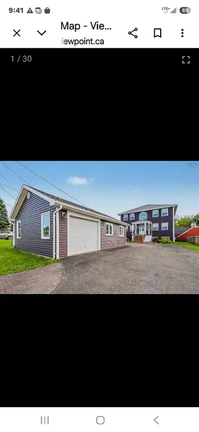 Beautiful home in sydney river for rent for working professionals, has 3 bedrooms, 2 baths plus an i...