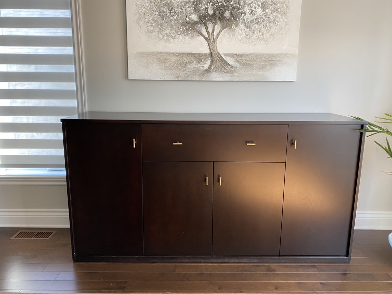 Buffet en bois Wood buffet/ hutch/ Buffets et vaisseliers