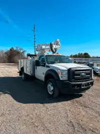 2015 Ford F550 Altec AT37G Utility Bucket Truck