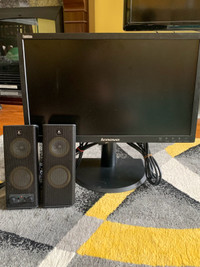Lenovo Monitor With Speakers