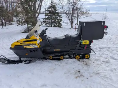 2010 BRP Skidoo Skandic 550f with 9519 km. This has been a great snowmobile but selling to purchase...