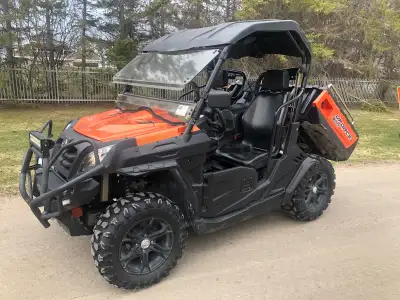 Get ready for your spring yard clean up. I’m selling my 2018 CFMOTO UForce 500 with plow, winch, ste...