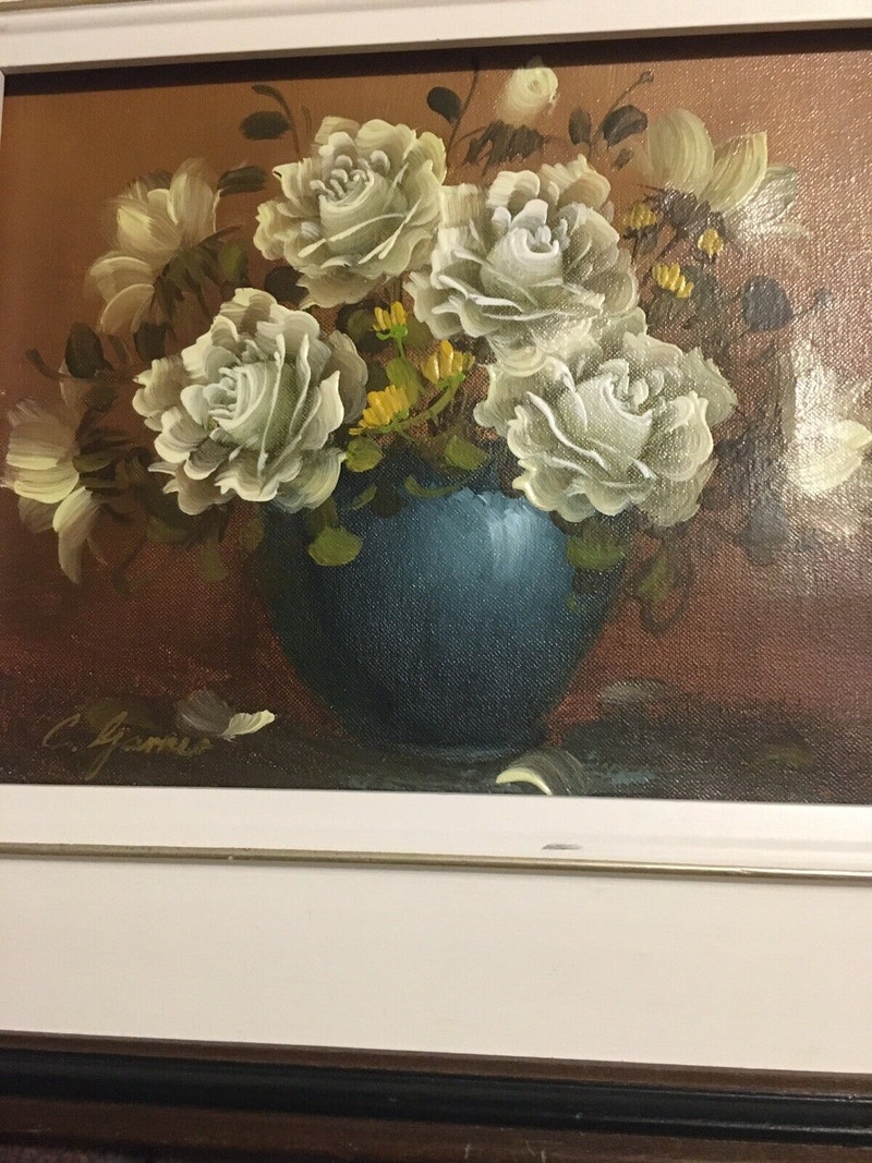 Floral oil painting Arts & Collectibles Ottawa Kijiji
