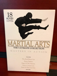 MARTIAL ARTS THE ULTIMATE COLLECTION MASTERS IN ACTION 6 DVD 18