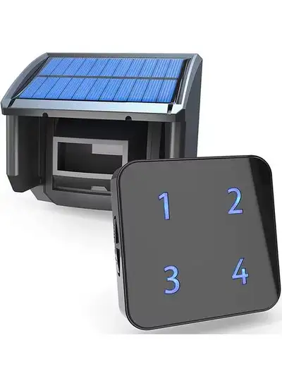400 Meters Solar Wireless Alarm Weather Resistant Motion Sensor, View more