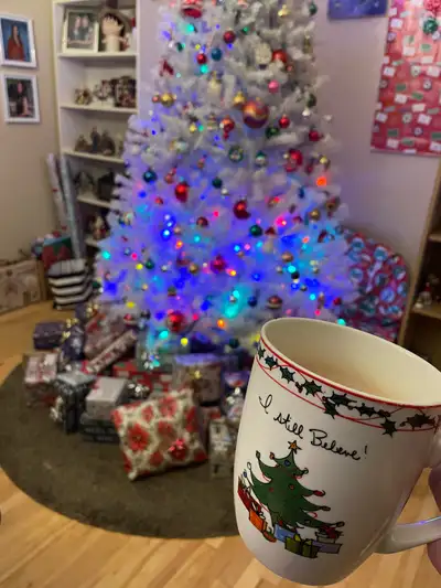 2 9Ft Christmas Trees, View more