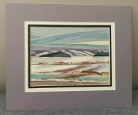 Canadian Artist Mary Anne Ludlam's Watercolor Titled" Wave"