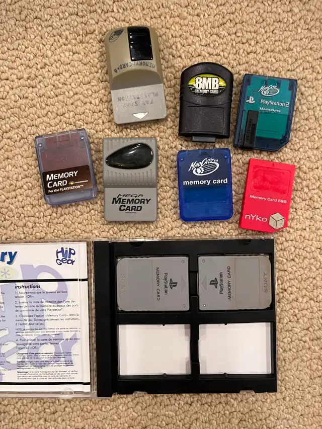 Memory cards for PS1 & PS2 - 10$ each in Older Generation in North Bay - Image 2