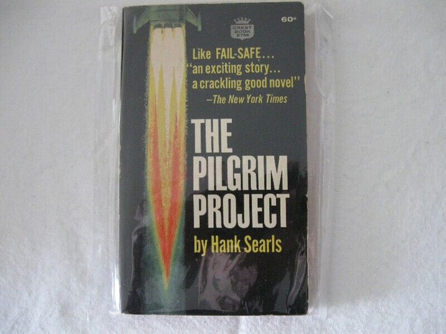 The Pilgrim Project-Hank Searls-Crest 1965 paperback in Fiction in City of Halifax