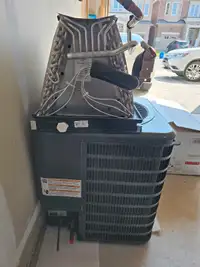 Goodman hvac AC outdoor unit and coil