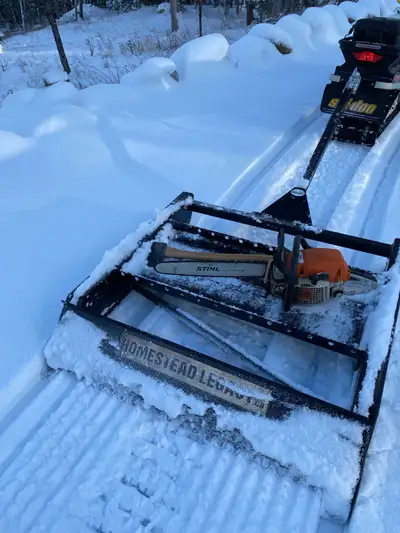 Snowmobile Trail Groomer, View more