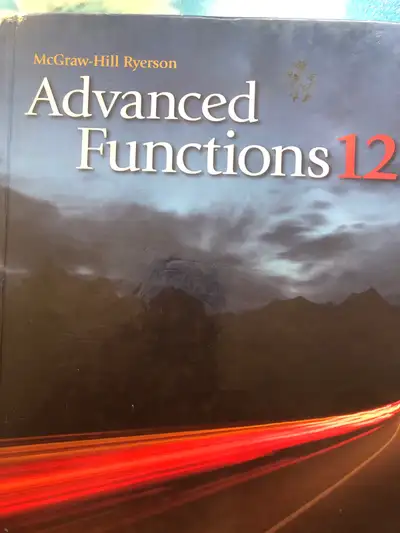 McGraw-Hill Ryerson Advanced Functions 12, View more