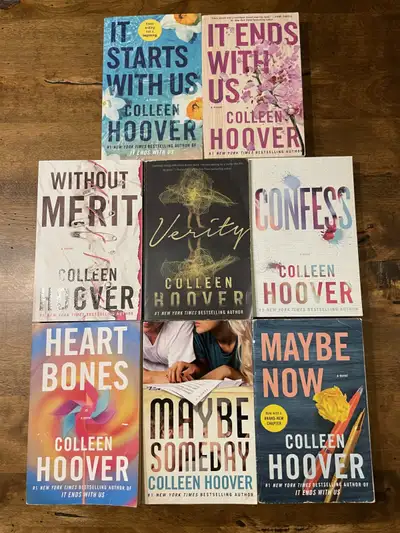 Colleen Hoover Novels - Without Merit, Verity, November 9 ++, View more