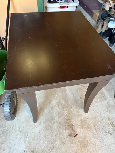 Wood End Table, View more