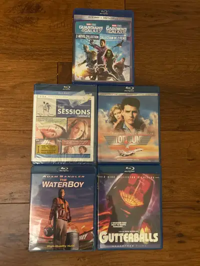 $15. Each Blu-ray movie for sale. 2 - Movie Collection – Guardians of the Galaxy 1 & Guardians of th...