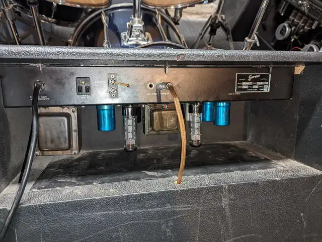 Vintage Rare Garnet "The Deputy 1" 50W All Tube Plexi Combo15"EV in Amps & Pedals in Winnipeg - Image 10