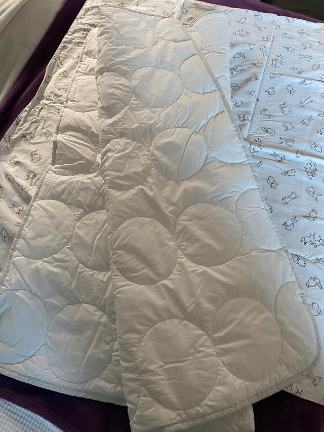 Crib size cotton duvet and cover for Toddler in Cribs in Sudbury - Image 4