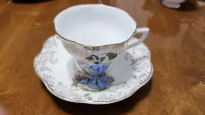 Queen's Fine Bone China Cup & Saucer, View more