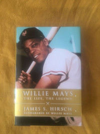 Willie Mays - The Life, The Legend (Autographed book)