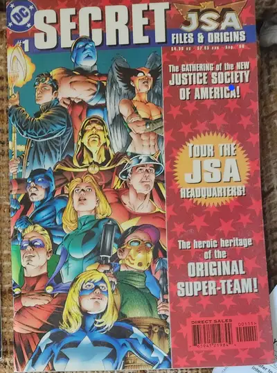 JSA Secret Files (1999) 1st appearance Hawkgirl Kendra Saunders, View more