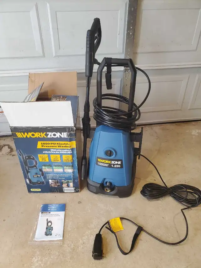 brand new pressure washer