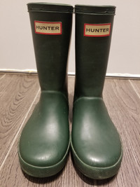 9UK (10 boys / 11 girls) HUNTER first classic rain boots