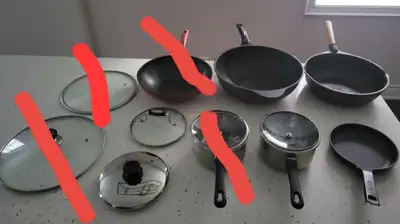 2 for $15 Assorted Kitchen Cookware pot pan, View more