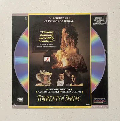 Torrents Of Spring Soundtrack Laser Disc LD, View more