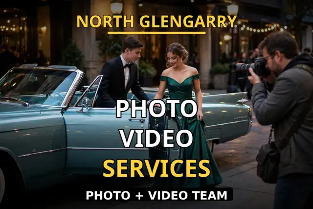 North Glengarry Event Videographer & Photographer from $150