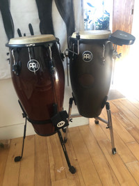 Beautiful pair of Meinl congas
