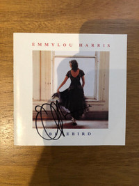Emmylou Harris Bluebird signed CD