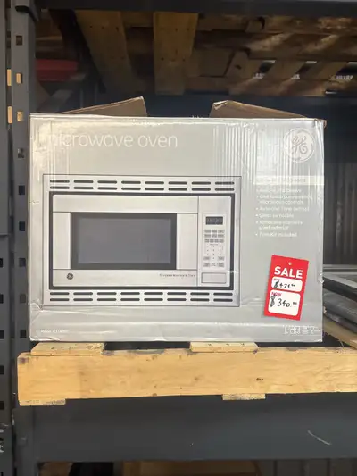 GE “20” Stainless Steel Built-In Microwave, View more