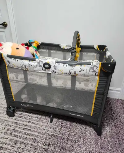 Foldable Baby Playard and bed by Graco Pack ‘n Play, View more