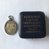 WW1 era Aldershot Command Athletic Medallion CEF  $80