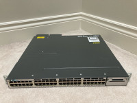 Cisco Catalyst 3750X 48-port PoE+ Switch 1100W WS-C3750X-48FP-S