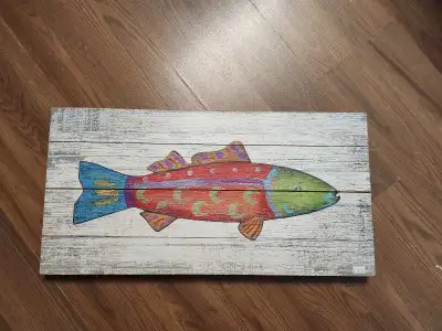 Wooden Fish Wall Art, View more